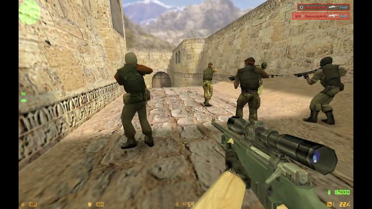 Terrorist Went on a Killing Spree | Sniper, Bomb Plant & Epic Clutch – CS 1.6