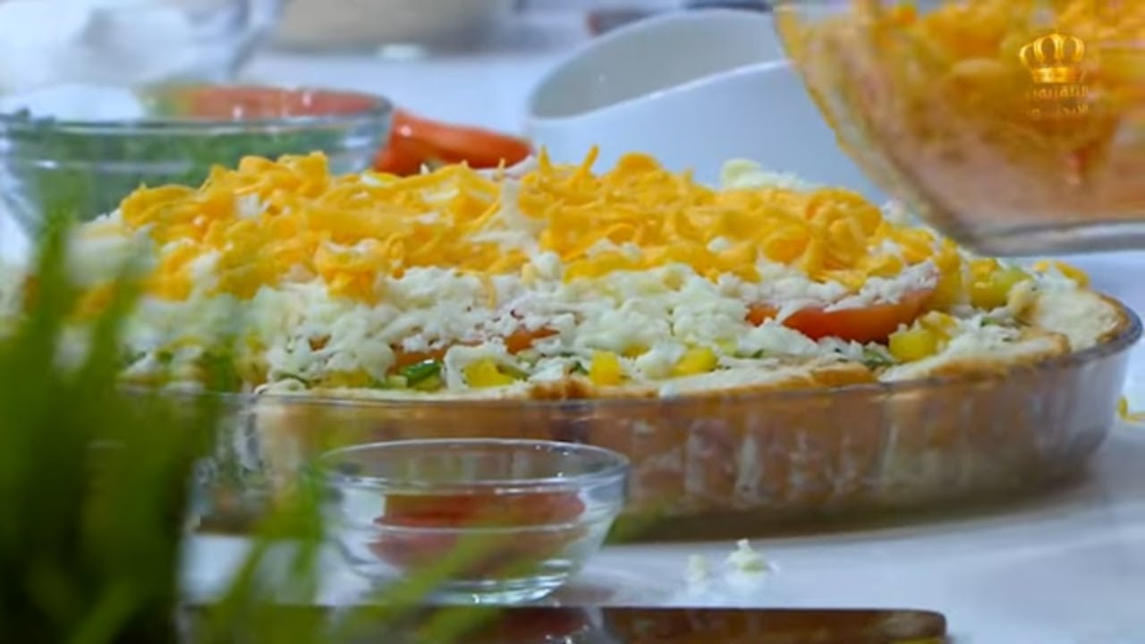 😍😋مطبخ يوم جديد|  فطيرة الخبز مع الشيف علا نيروخ