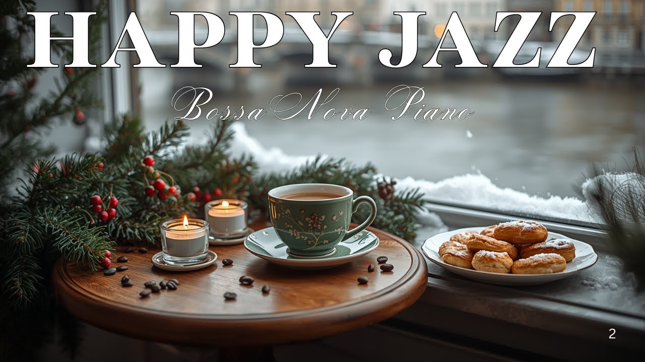 Positive Mood Jazz ☕ Cozy Winter Coffee Jazz Music and Sweet Bossa Nova Piano for Energy the day