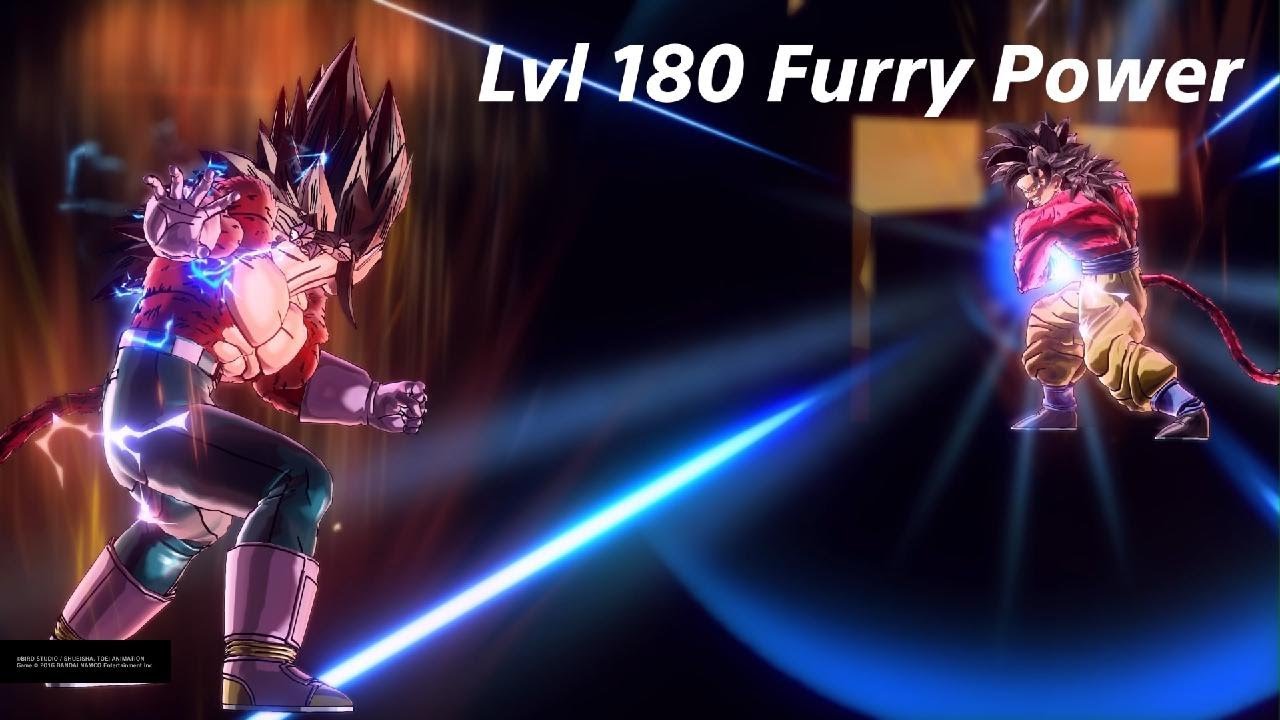 Lvl 180 SSJ4 Goku and Vegeta Buff is IMPRESSIVE (DBXV2)