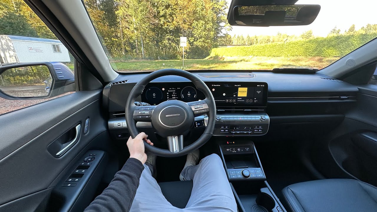 Hyundai Kona Electric 2024 Test Drive POV | Ambience Binaural Sound