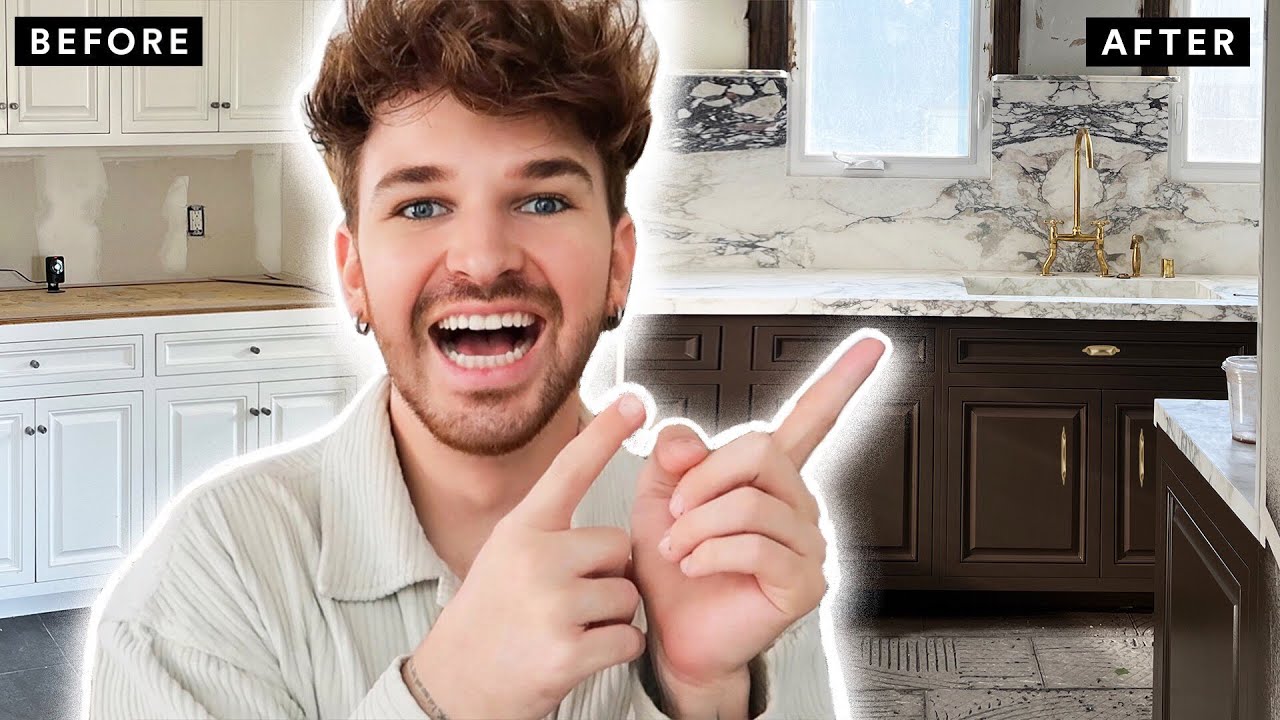 Покрашу кухонные шкафы в КОРИЧНЕВЫЙ цвет!