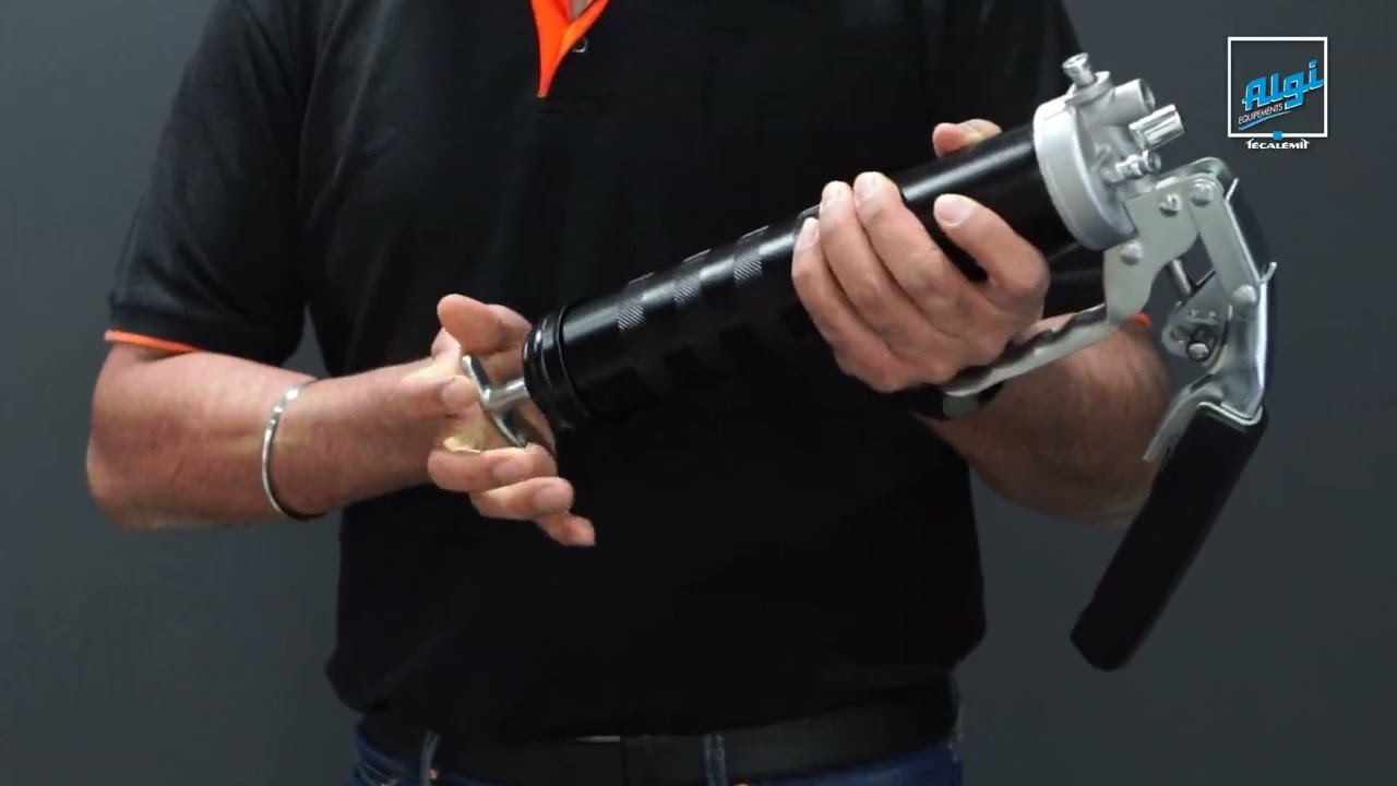 Pistolet de graissage 2 en 1