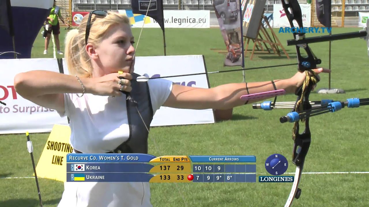 Korea v Ukraine – recurve cadet women team gold | Legnica 2011