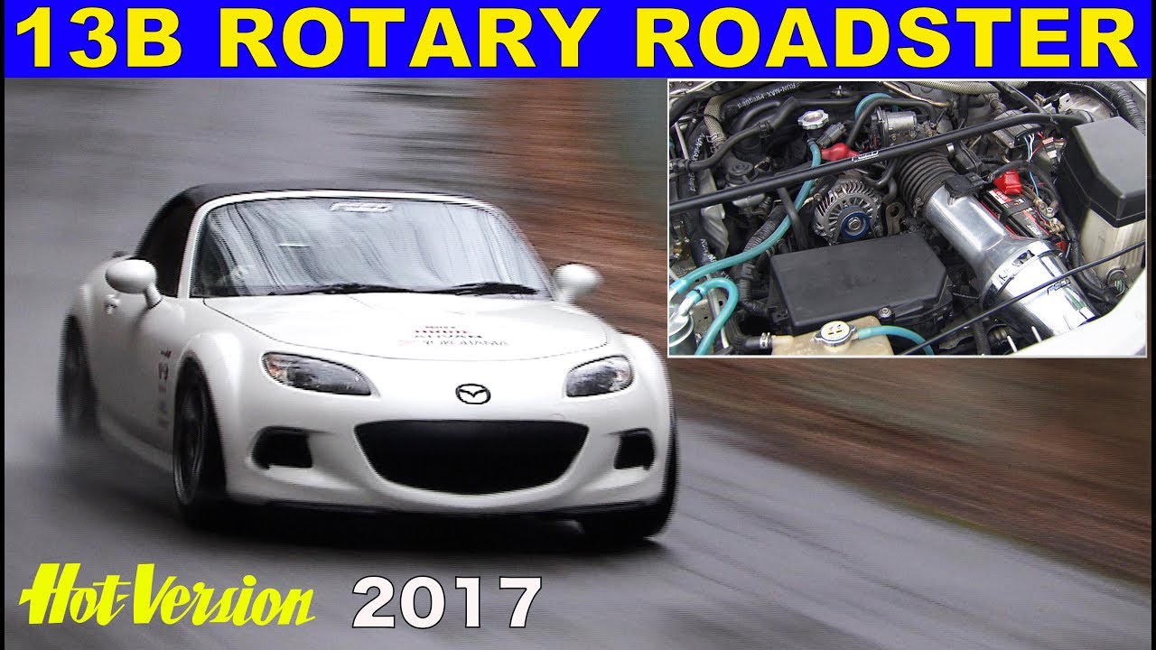 〈ENG-Sub〉ロータリー搭載ロードスターを土屋圭市がグンサイ全開!!【Hot-Version】2017