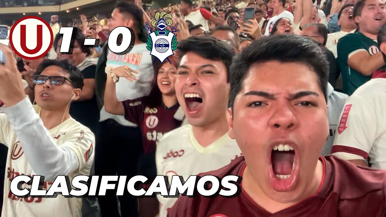 UNIVERSITARIO 1 - 0 GIMNASIA *ESTAMOS EN 16AVOS* - REACCIÓN DESDE EL ESTADIO