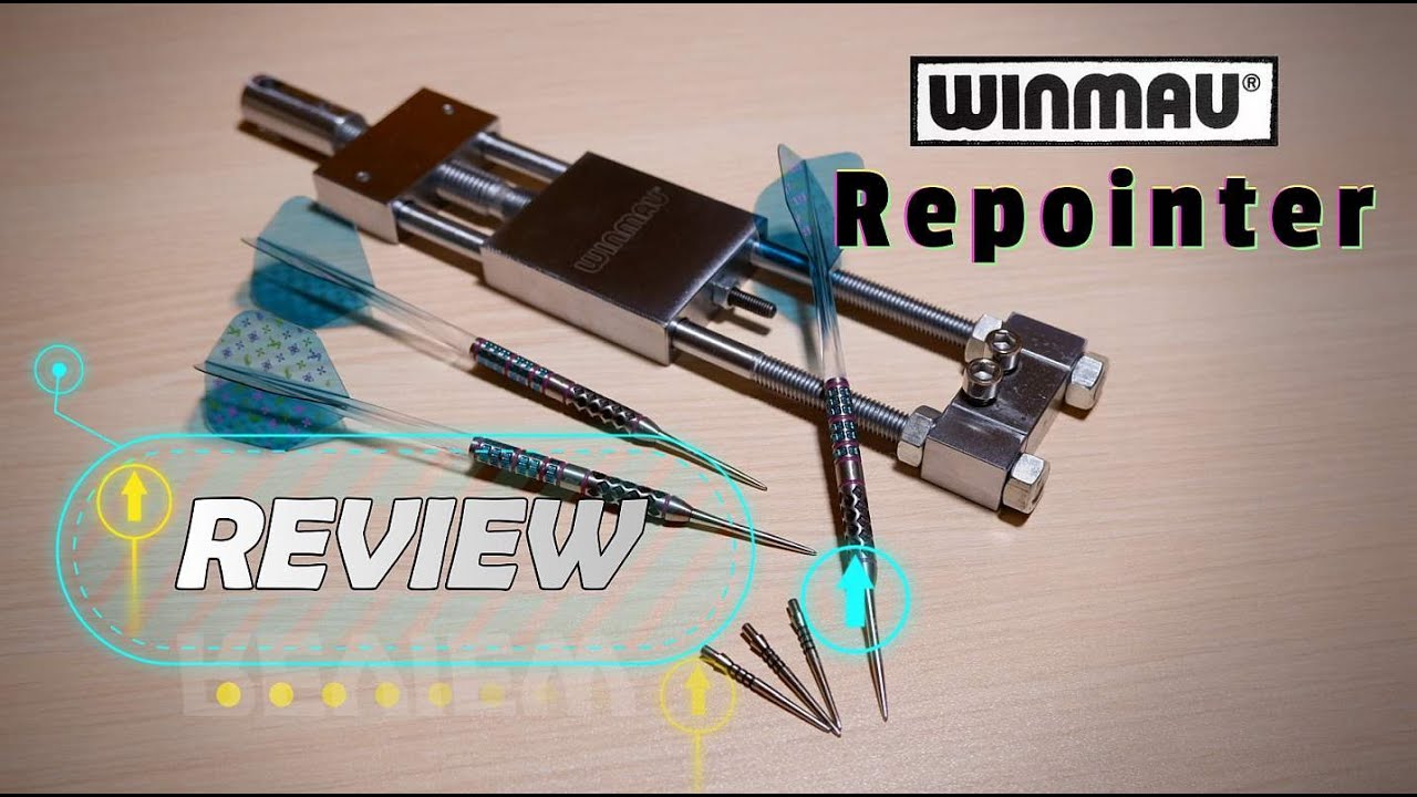 Superteil: WINMAU CRAFTSMAN Repointer & schickes Setup für Supa Venom Darts