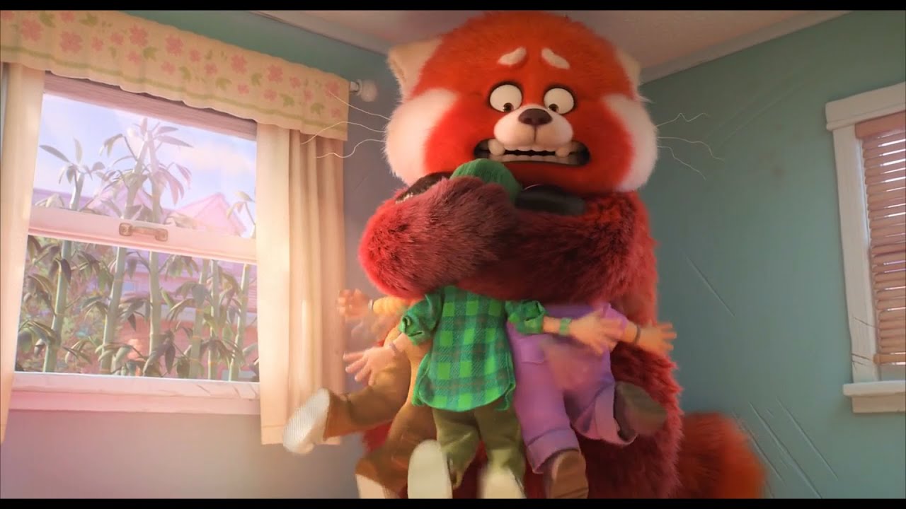 Red | Escena: Mei le Confiesa a sus Amigas que se convierte en Panda