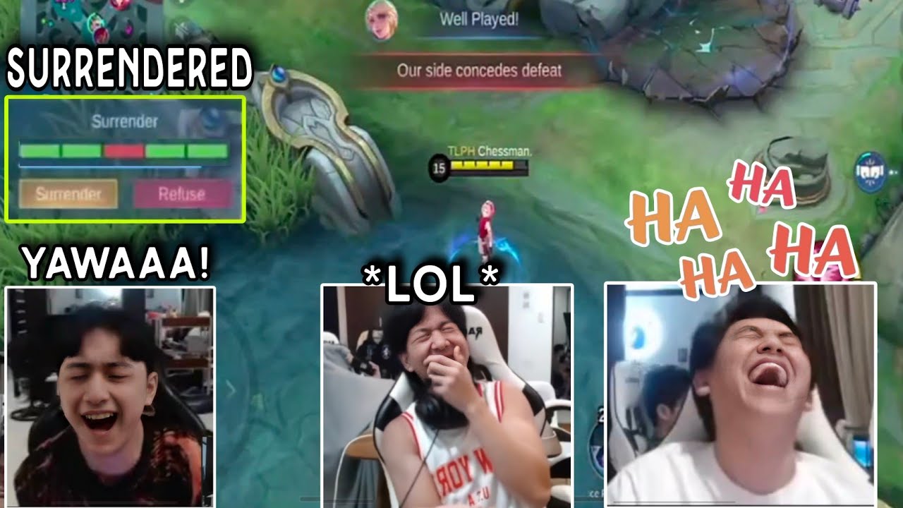 OHEB got MAD when KARL and TLPH suddenly SURRENDER the GAME...😂🤭