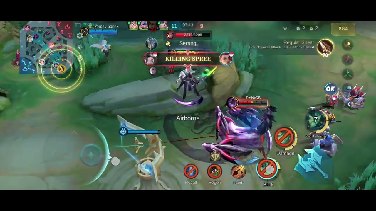 Saatnya main ml dulu hehe pushrank hehe