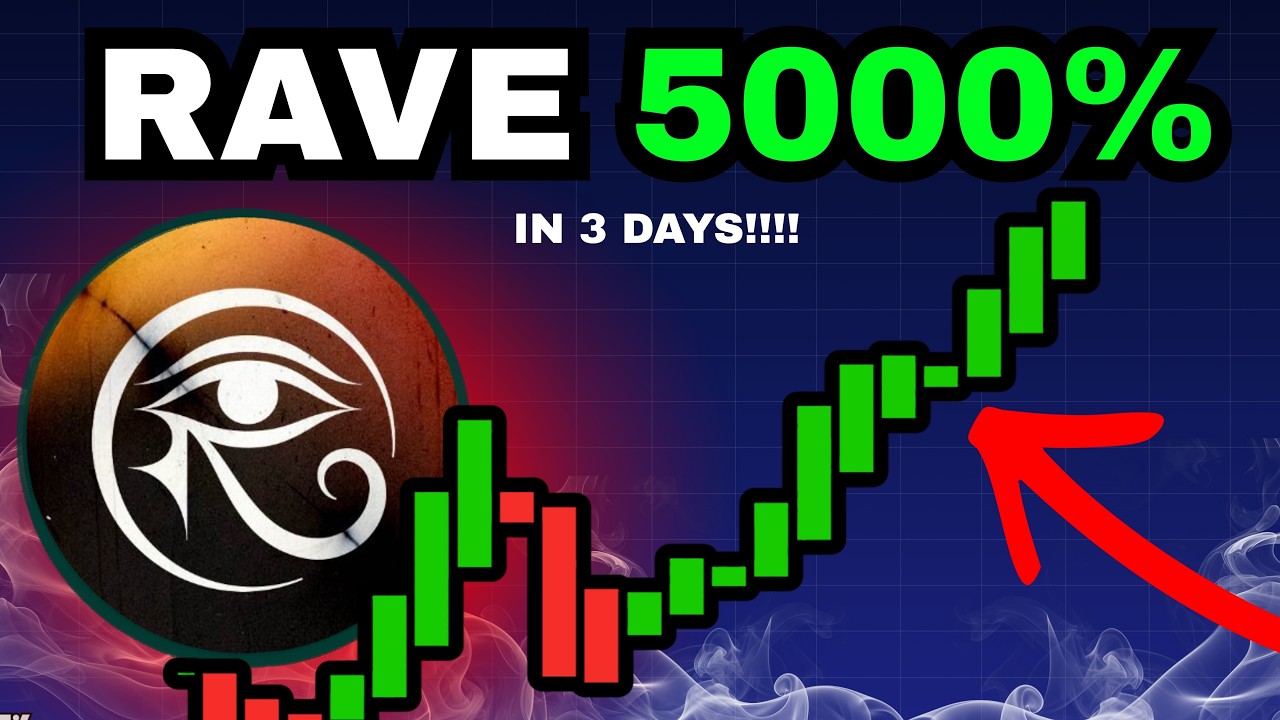 RAVE DAO - Рост на 5000% за 3 дня! (50x) БУДЬТЕ ОСТОРОЖНЫ! ⚠️