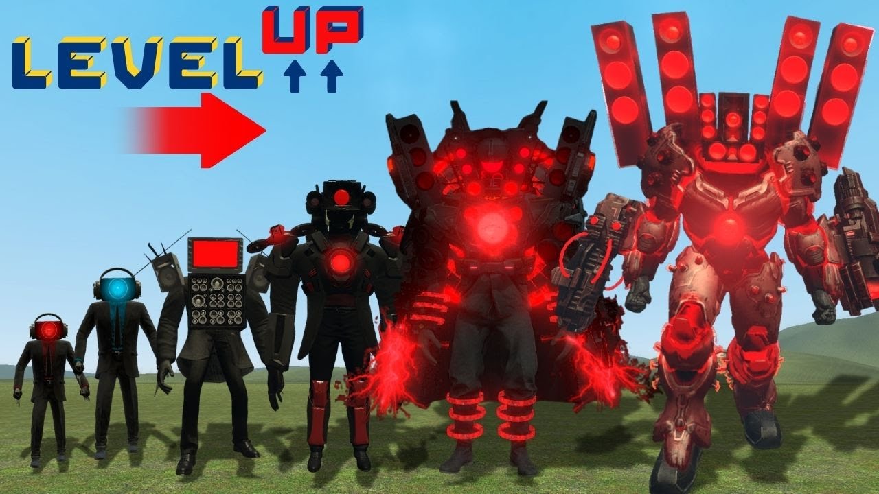 NEW EVOLUTION OF SPEAKERMAN UPGRADED VS SKIBIDI TOILET 78 In Garry's Mod!