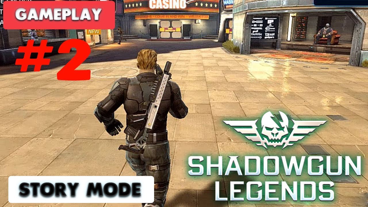 SHADOWGUN LEGENDS  - STORY GAMEPLAY ( iOS / ANDROID ) - PART 2