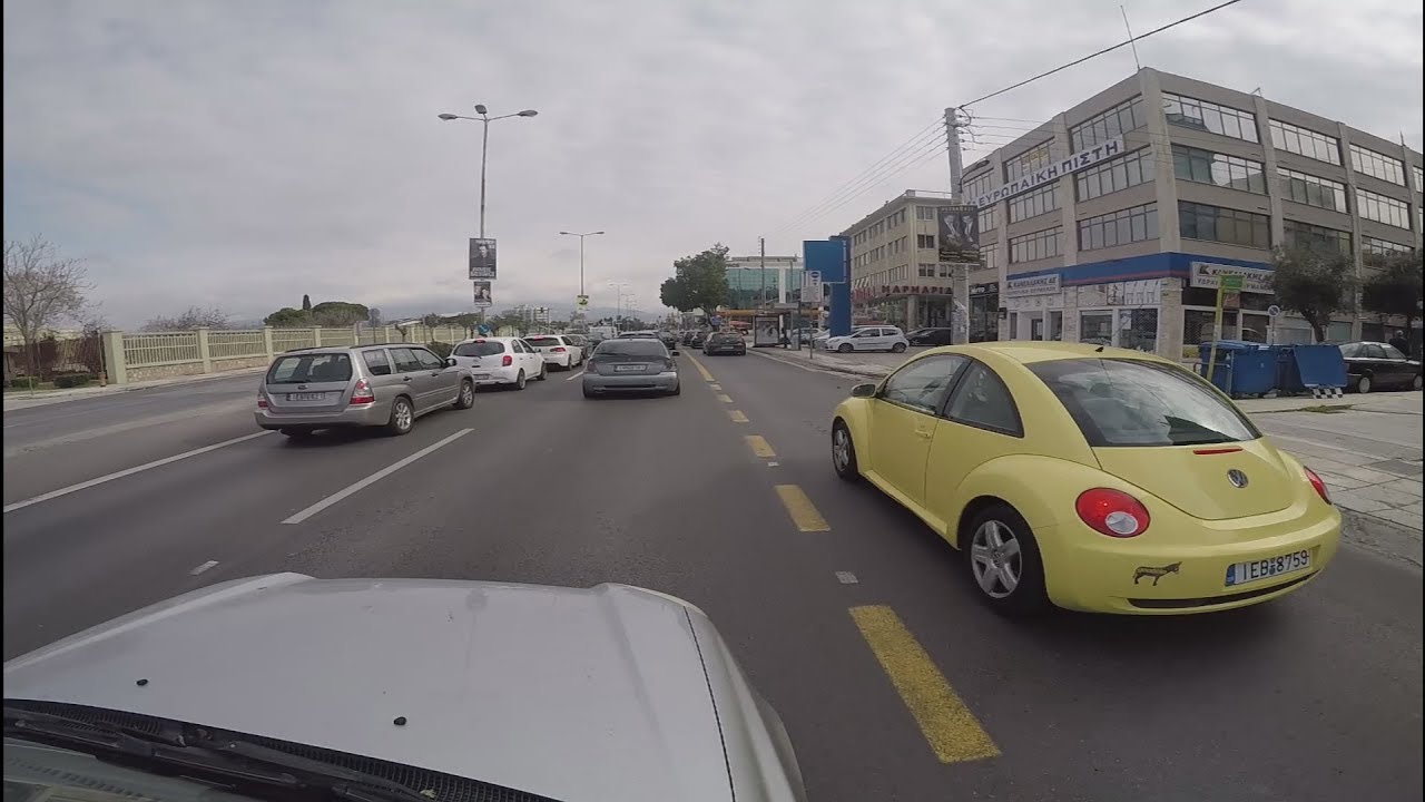 Driving from Athens to Keratea, Greece | Αθήνα - Κερατέα