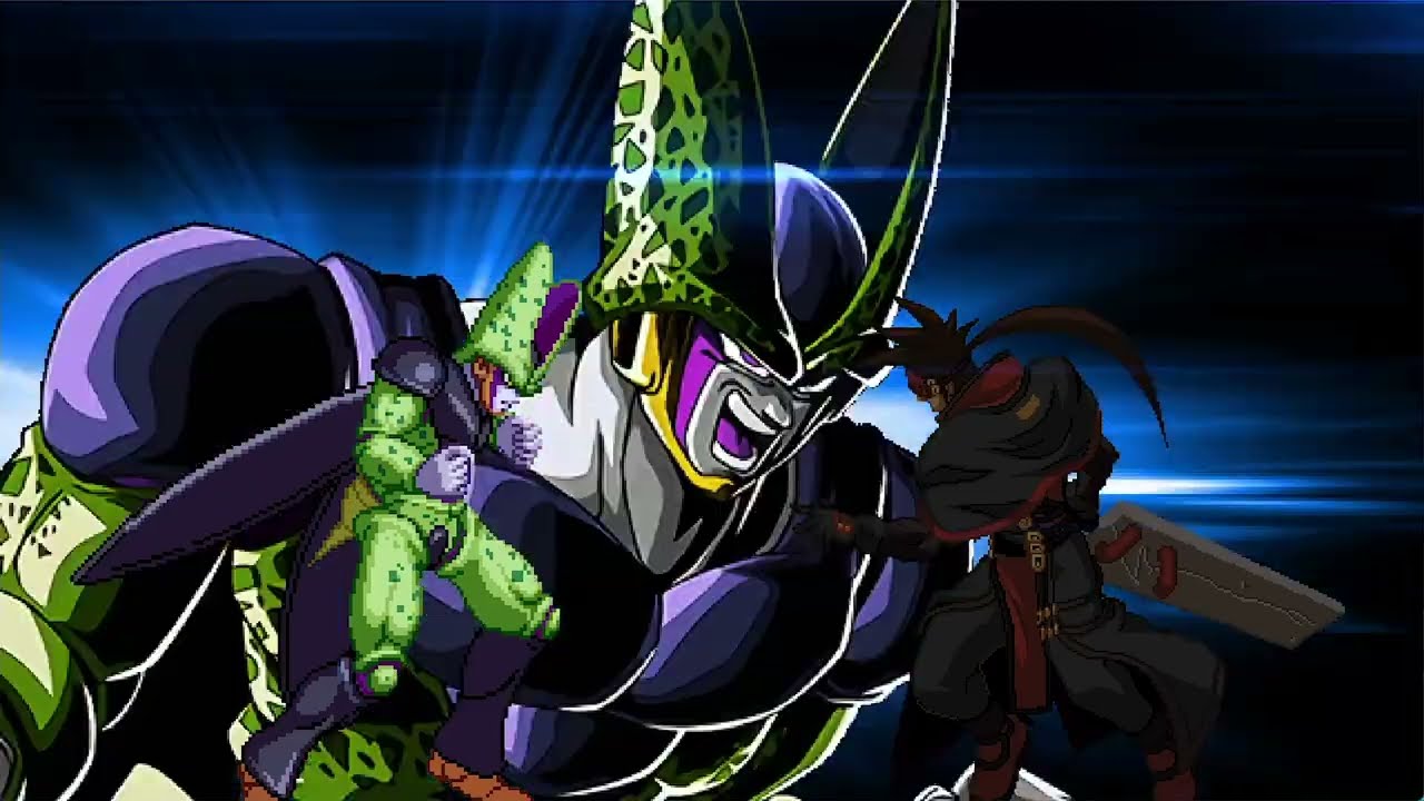 PERFECT CELL VS BLACK APOCALYPSE (GUILTY GEAR) | INSANELY EPIC M.U.G.E.N BATTLE