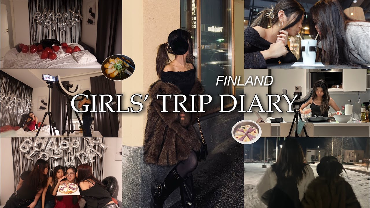 FINLAND : GIRLS’ TRIP VLOG🇫🇮