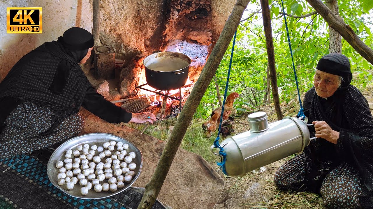 Iran village Life: How to Make(Butter,Kashk,Qareh Qurut) in village house