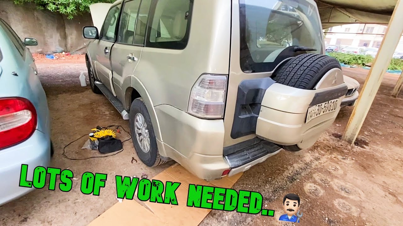2014 Mitsubishi Pajero Lots of Repairs & Work! New Starter, Trans Oil, Upper Control Arms, Coolant..