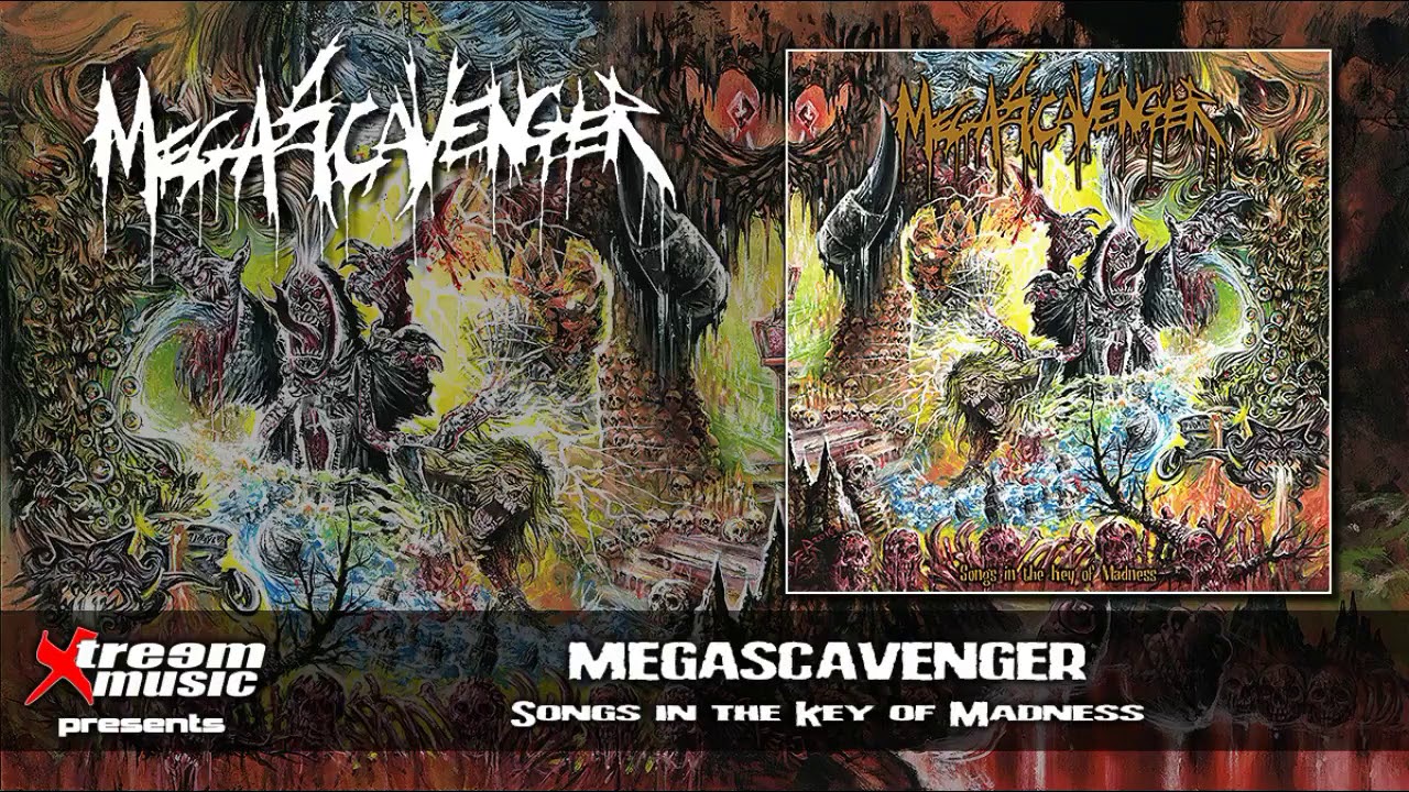 MEGASCAVENGER - Songs in the Key of Madness (Full Album) [2020]