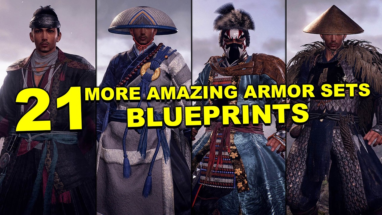Nioh 3 - How To Get 21 More Amazing Armor Sets Blueprints (Smithing Texts Location Guide)
