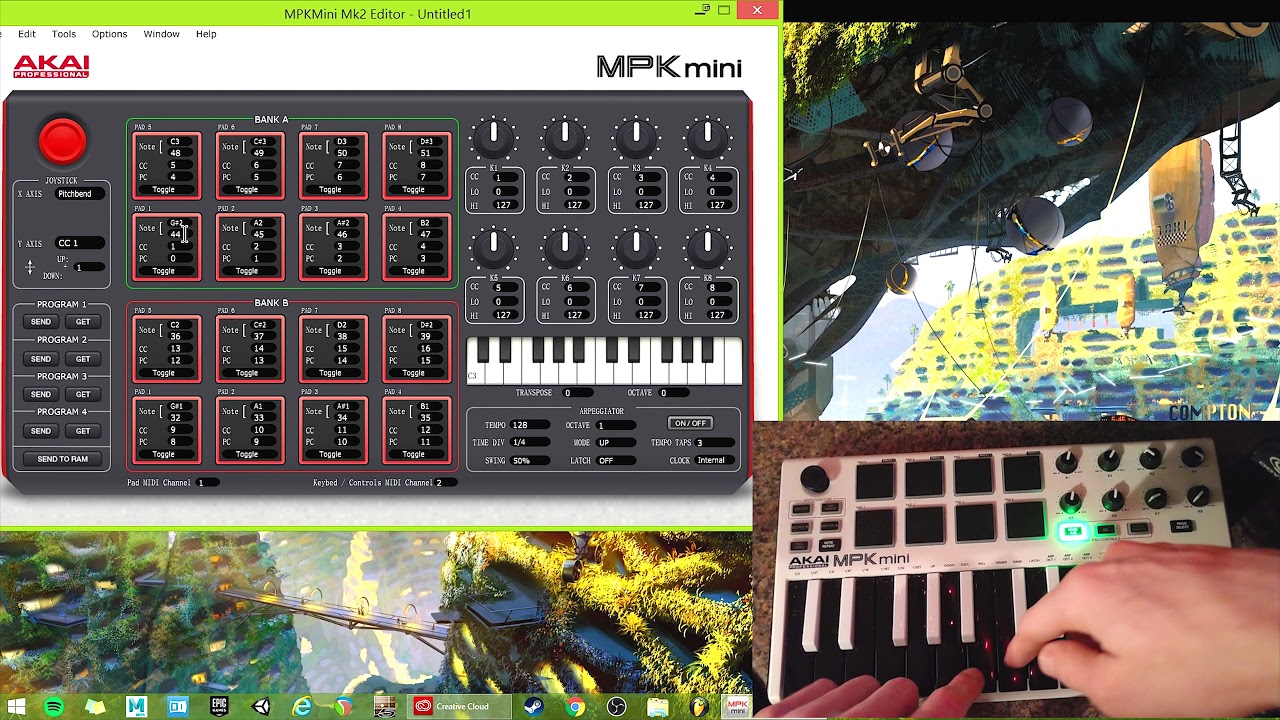 MPK Mini MK2 Editor Tutorial | Map your Pads the old way! | (Use 'MPC Beats' for MPK Mini MK3)