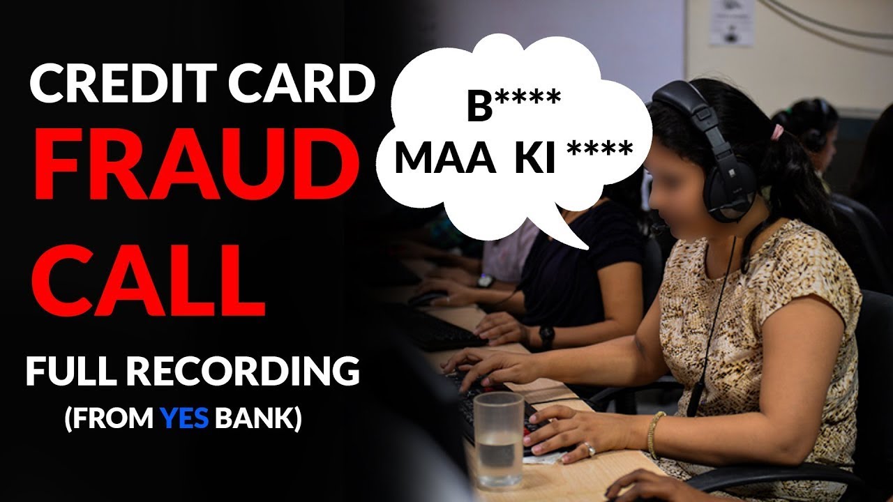 Fraud Call From Credit Card Company | Credit Card Scam full Call Recording | Girl abused me