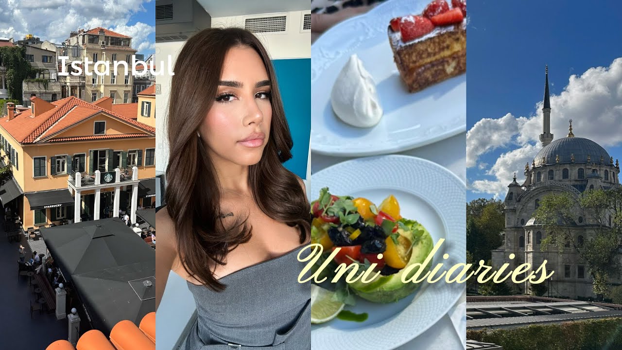 Uni diaries l Istanbul vlog classes, food, friends 