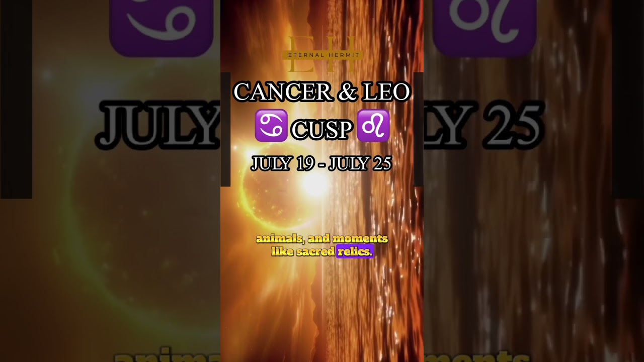 THIS IS FOR YOU CANCER LEO CUSP #leo #cancer #astrology #zodiac #watersigns #firesigns #cancerleo