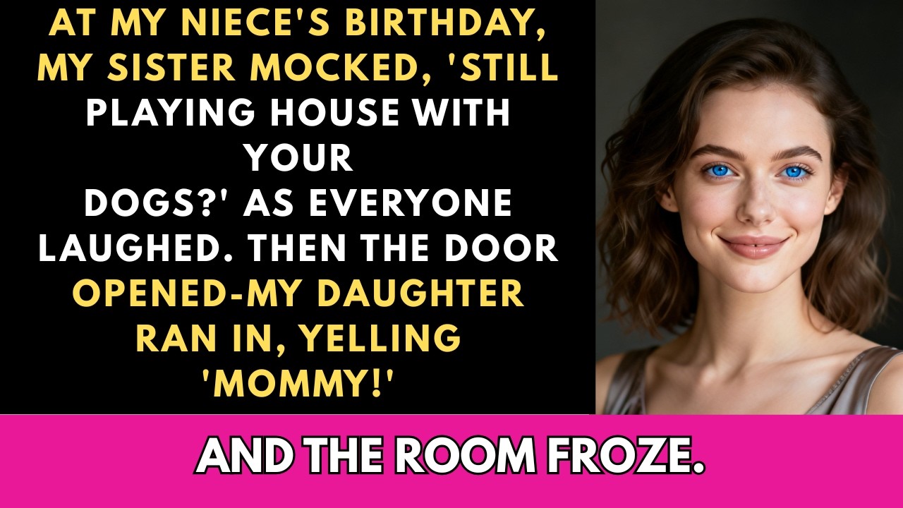 At My Niece's Birthday, My Sister Mocked, 'Still No Kids of Your Own Yet ' and Everyone Laughed