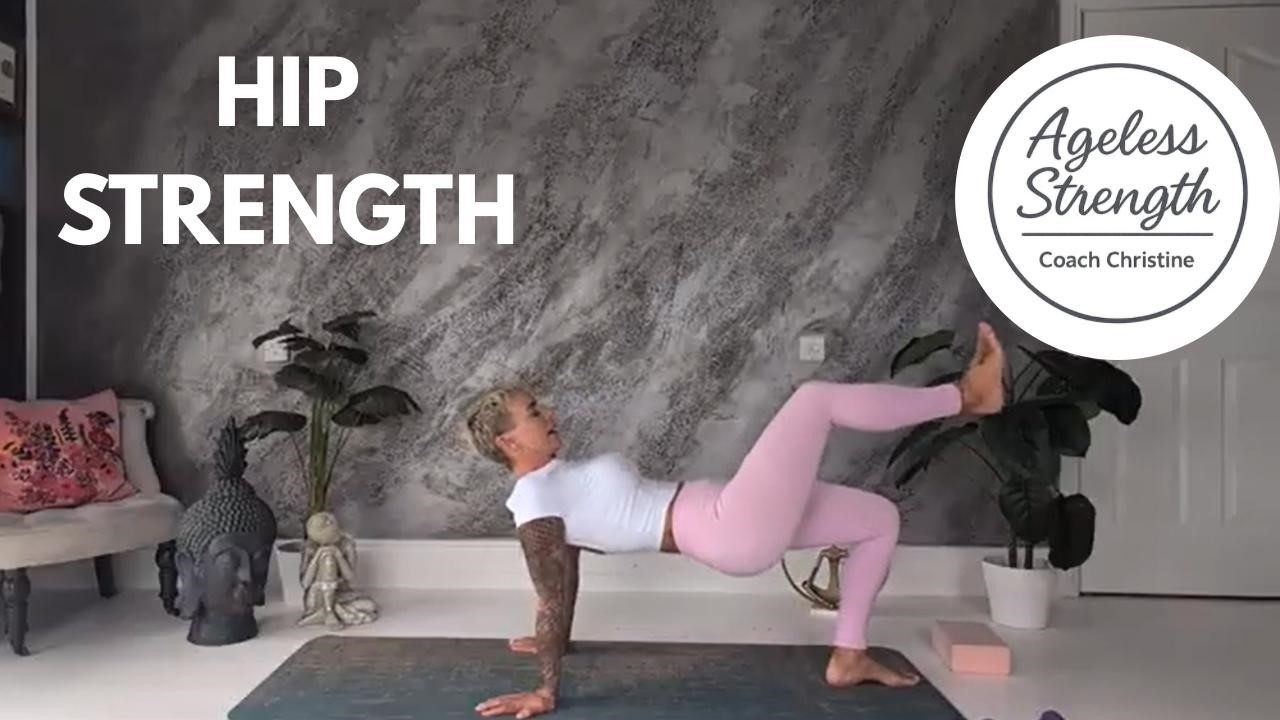10 Minute Hip Strength Work-out | Stability and Support for Everyday Movement
