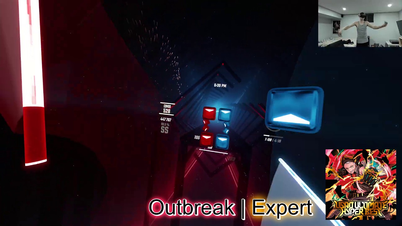 USAO - Outbreak (P*Light & DJ Myosuke Remix) | Expert (7.98★) | 88.83%