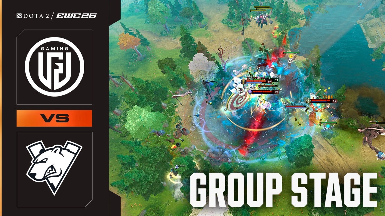 LGD GAMING vs. VIRTUS.PRO | Dota 2 at EWC 26 - Group Stage - HIGHLIGHTS