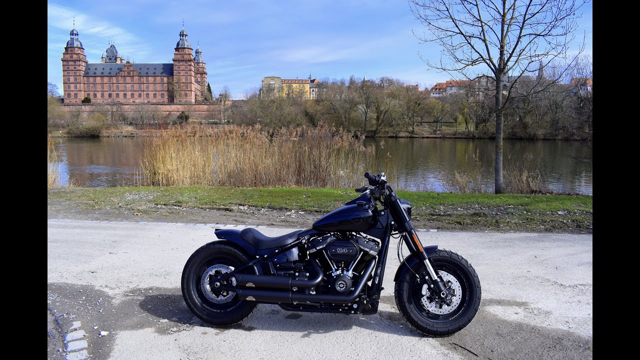 Harley-Davidson Fat Bob 114, Dr. Jekill & Mr. Hyde Auspuff - custom Heckumbau