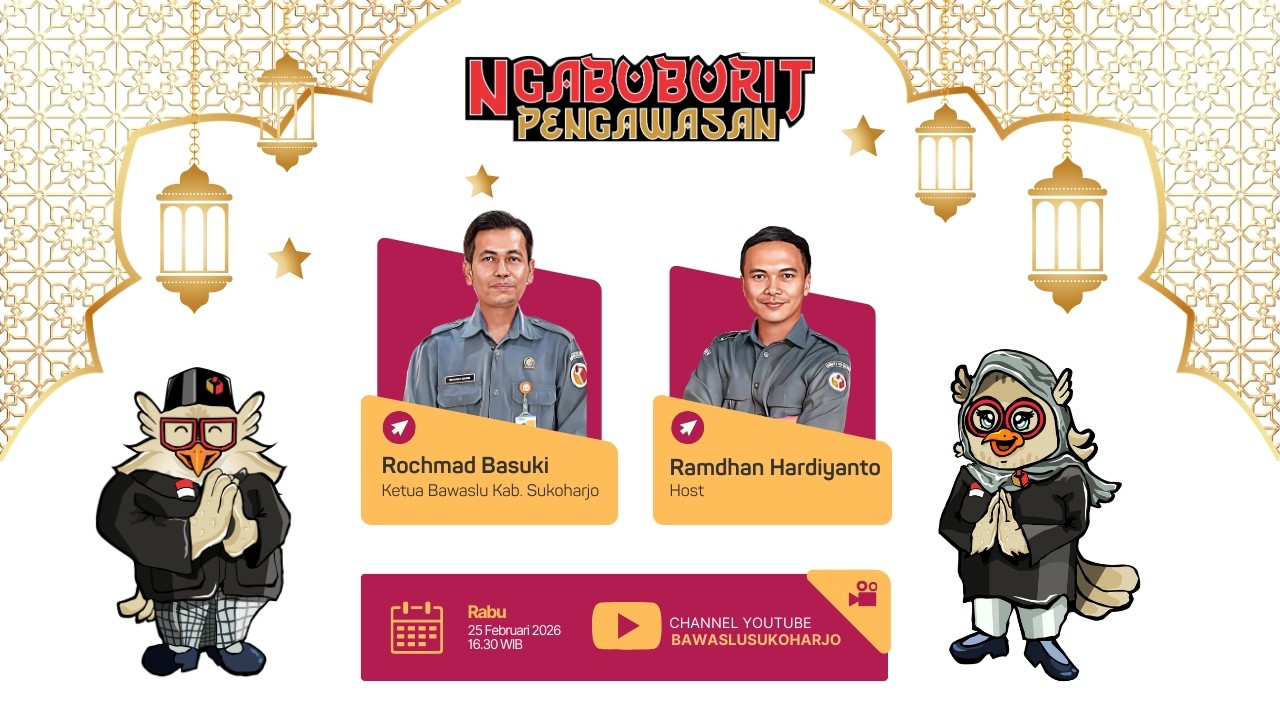 KICKOFF Ngabuburit Pengawasan | Refleksi Ramadhan dan Pelaksanaan Pemilu