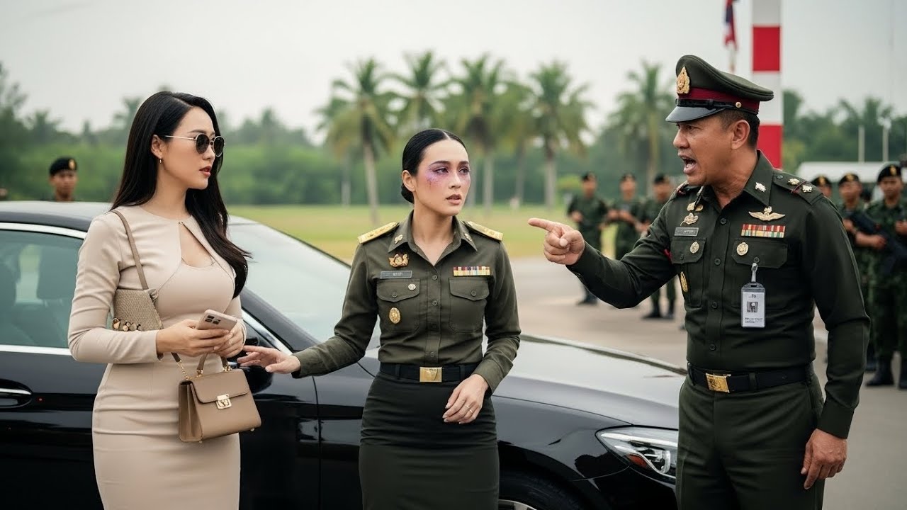 พันเอกหญิงถูกขวางหน้าค่าย แต่เมื่อเห็นใบหน้าฟกช้ำของน้องสาว ความลับดำมืดทั้งค่ายเริ่มสั่นคลอน