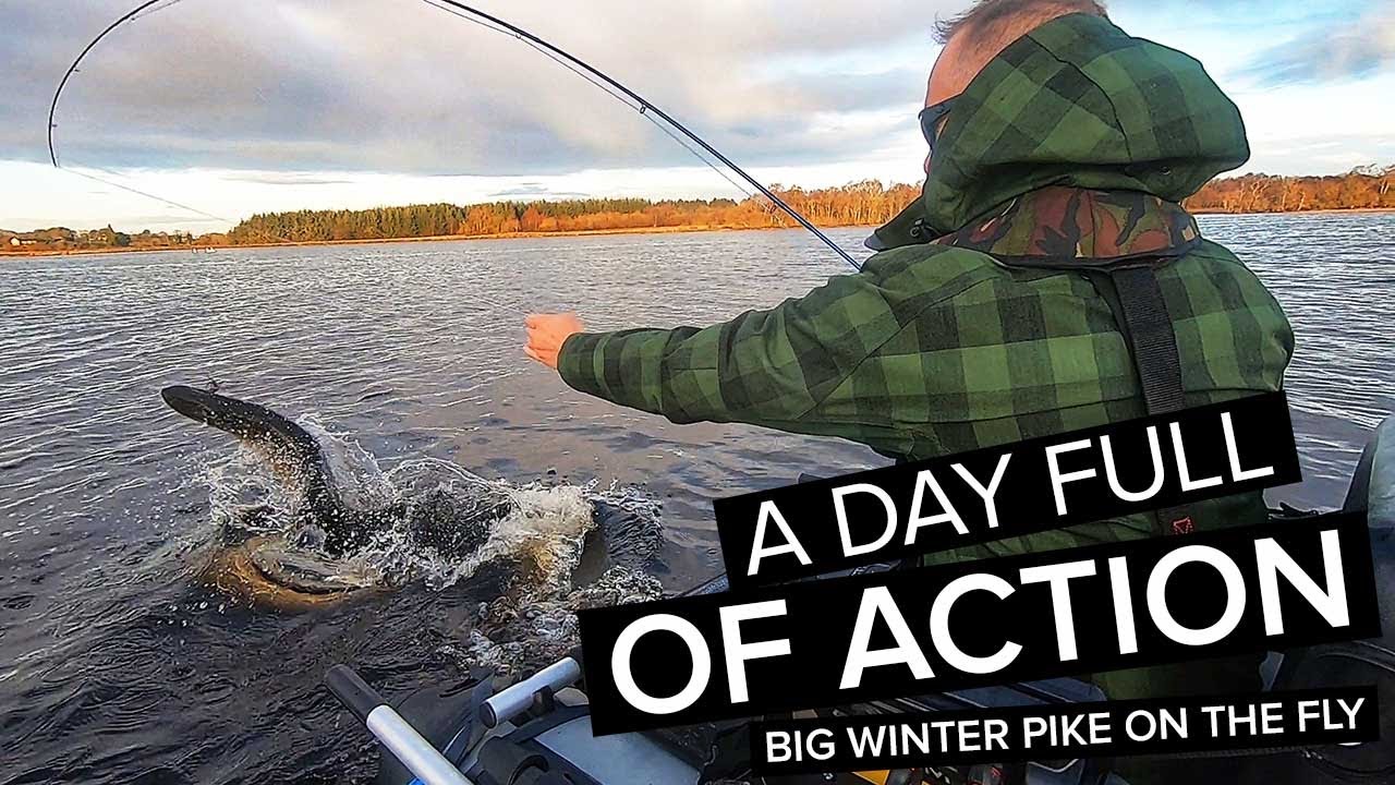 Float Tube Pike Fly Fishing. Savage Gear High Rider 170 Setup