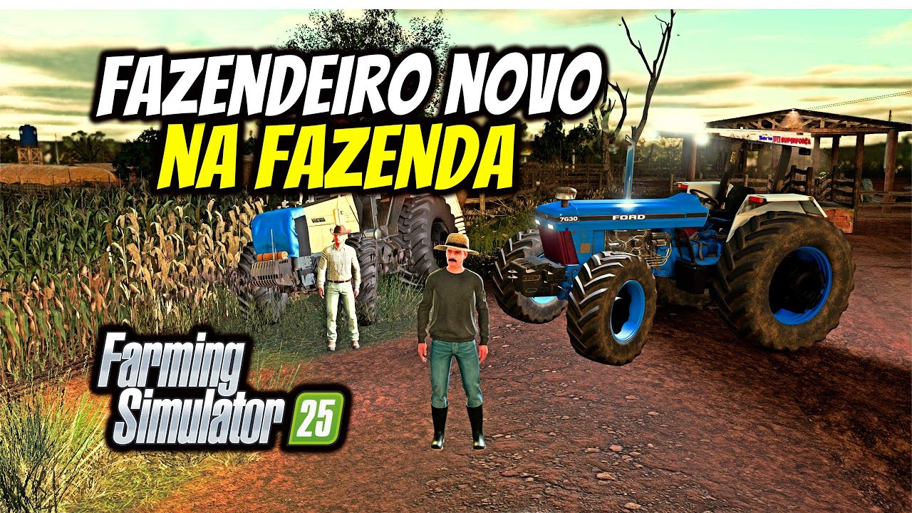 EP 20 | MEMBRO NOVO NA FAZENDA | FARMING SIMULATOR 25 #farming #farmingsimulator25 #fs25