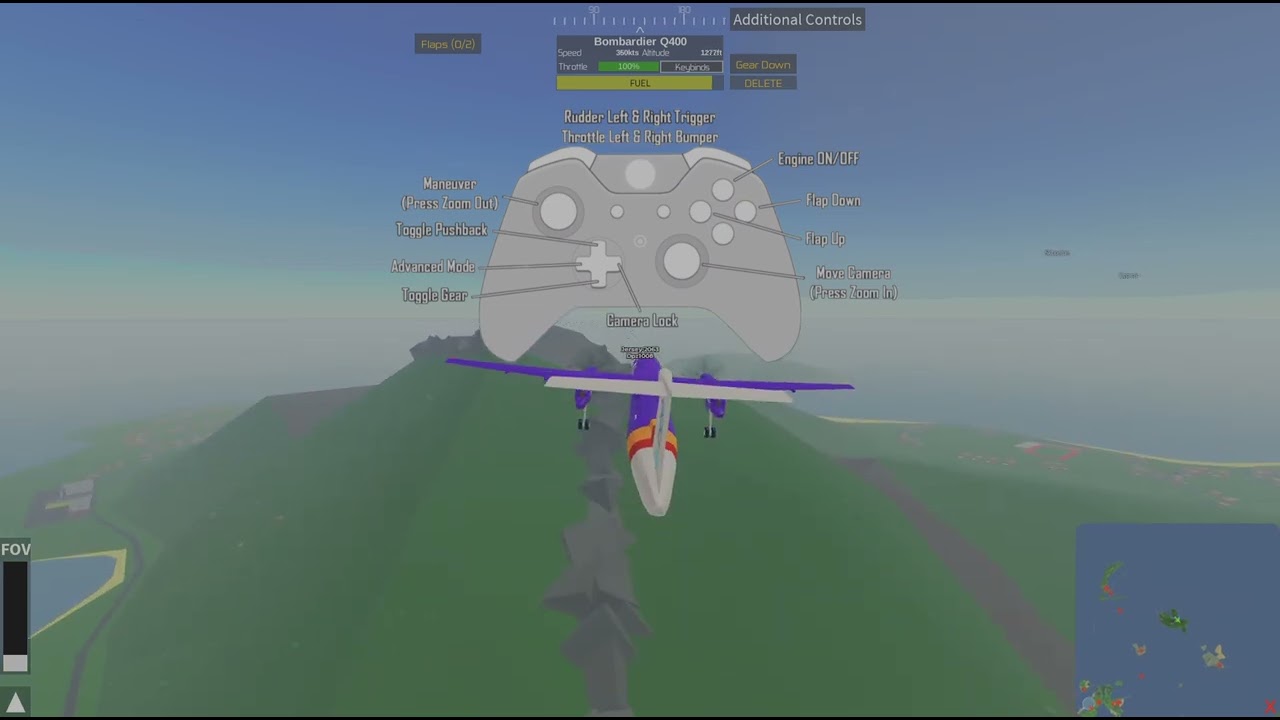 Pilot training flight simulator.
