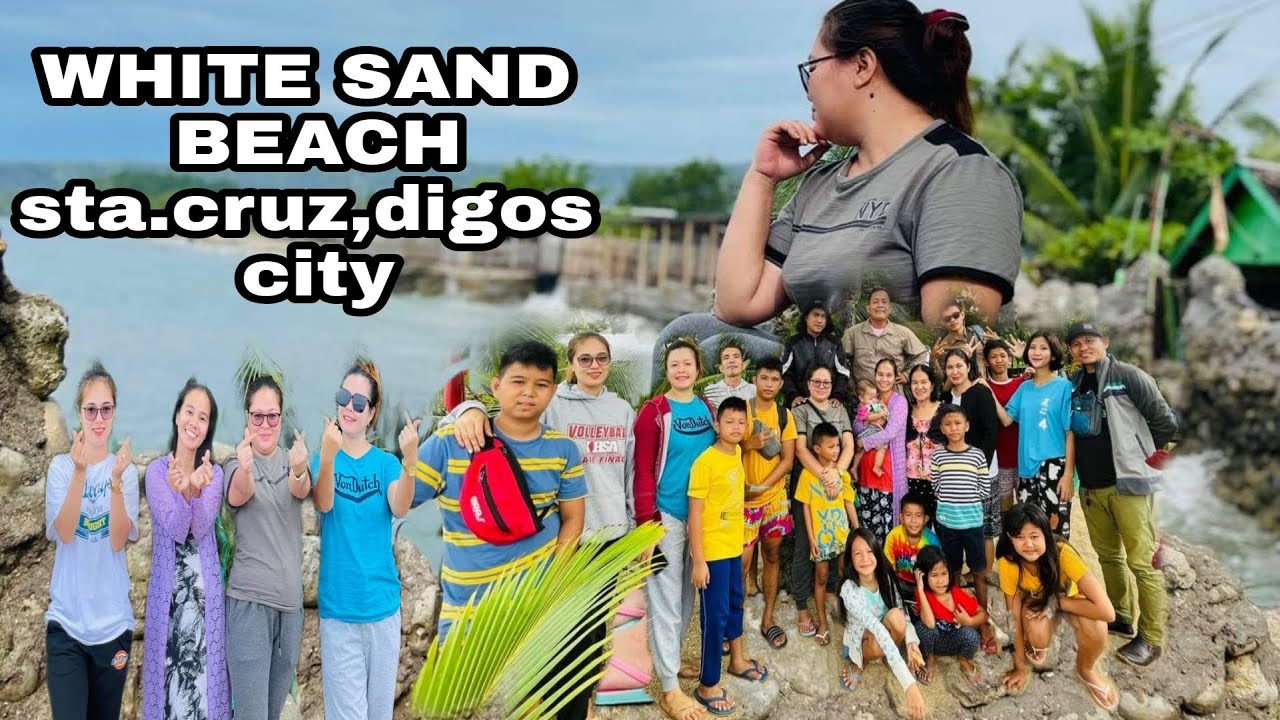 White sand beach resort sta, cruz digos city