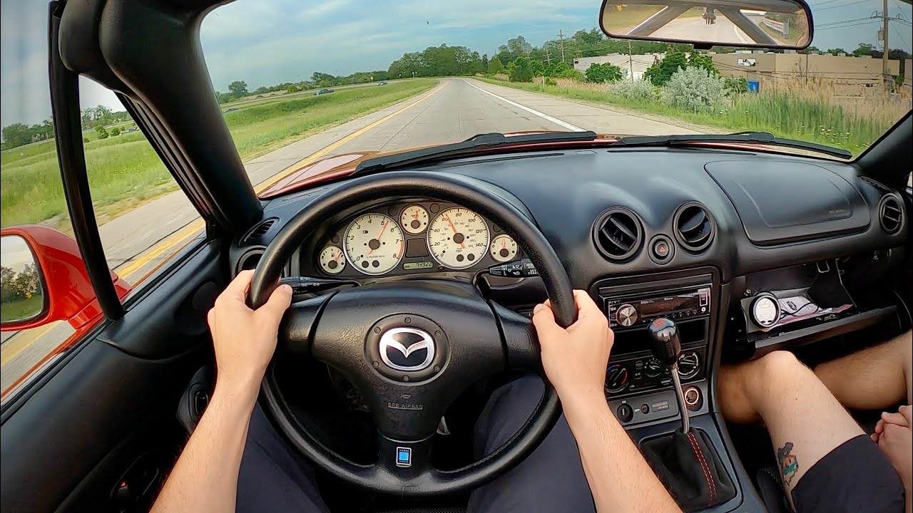 2003 Turbo NB Miata (240 л.с.) Perfection — впечатления от вождения от первого лица