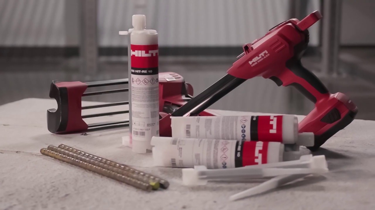 HIT-RE 10: Hilti Economical Epoxy Mortar for Concrete