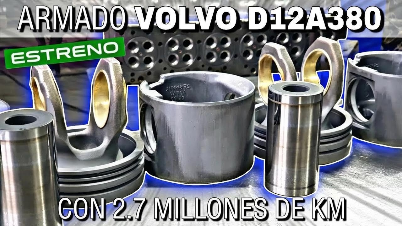 Armando el motor VOLVO D12A380 – Parte 2: ¡Así se repara de verdad!