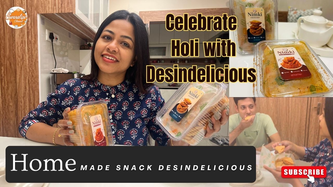 New Brand Launch ✨ Desindelicious.com Homemade Snacks Honest Review | Holi Snacks 2026