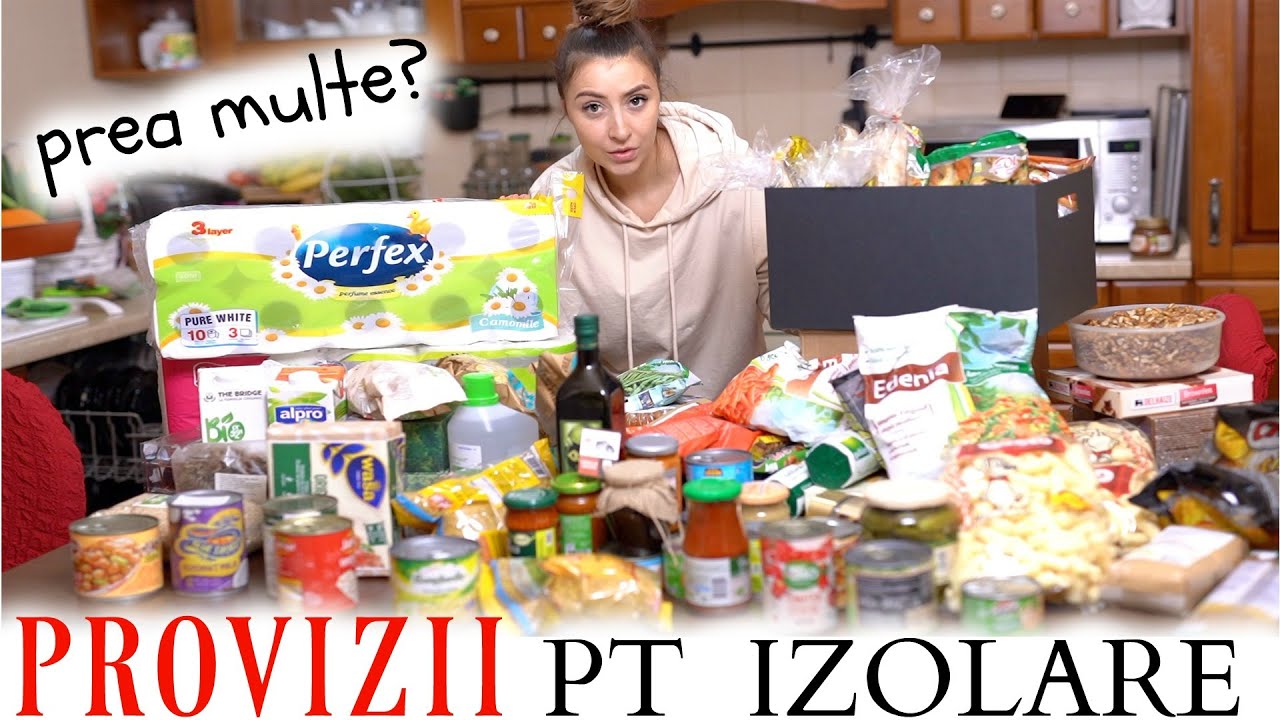 Provizii pt izolare | Prea multe?