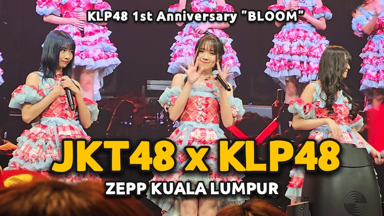 JKT48 x KLP48 1st Anniversary BLOOM - Kolaborasi Oh My Pumpkin! [ FANCAM ]