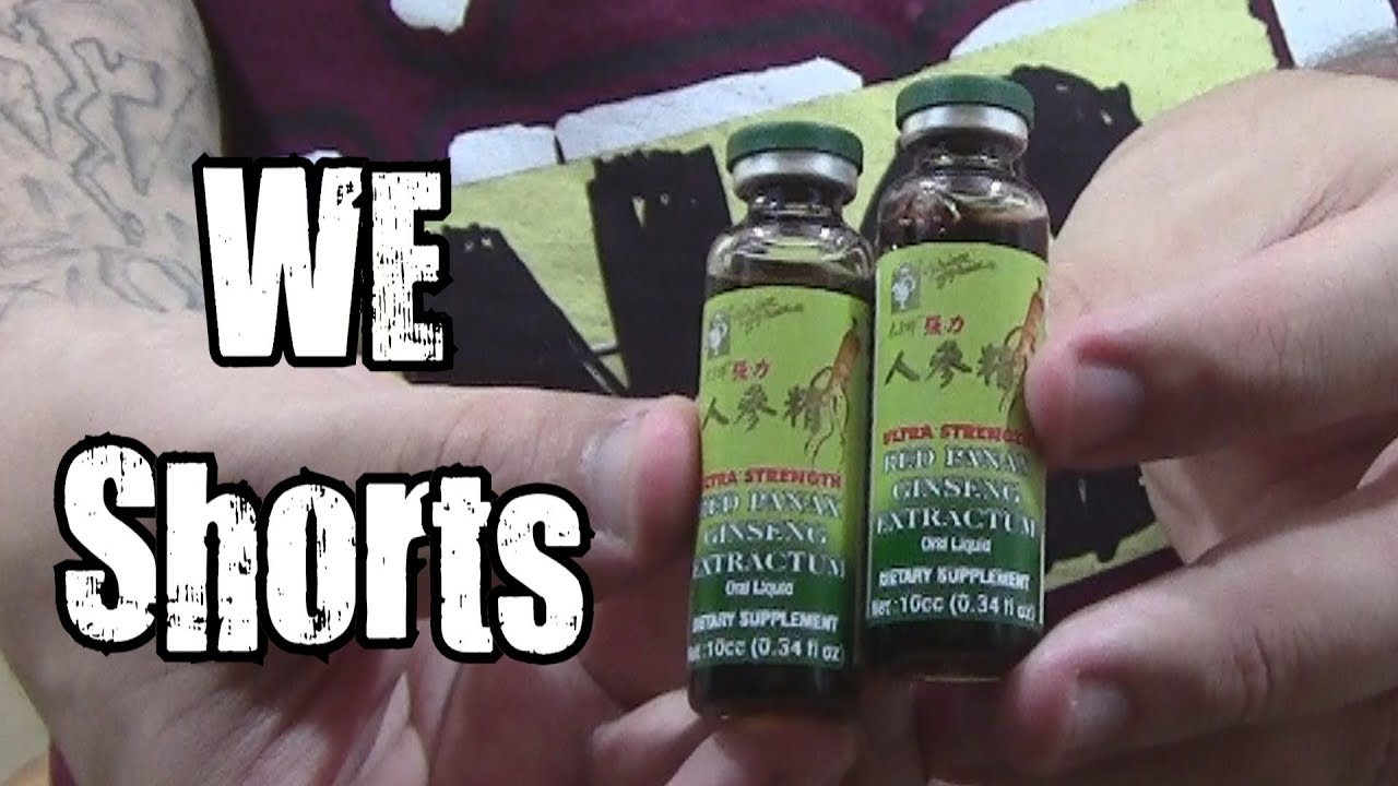 WE Shorts - Red Panax Ginseng Extractum