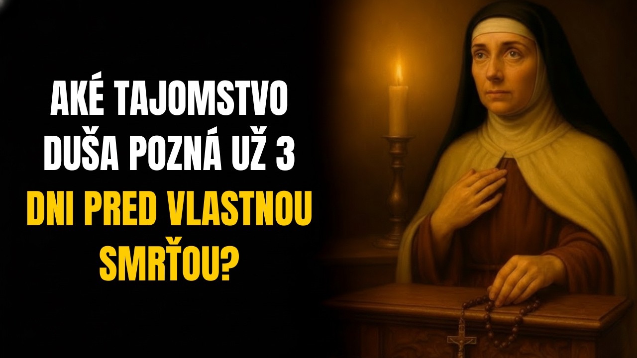 Svätá Terézia Odhalila: Tajomstvo ktoré duša pozná 3 dni pred vlastnou smrťou — NIKTO TO NEVIE!