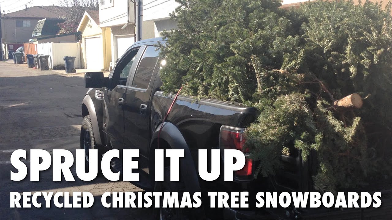 Every Third Thursday ChristmasTree Snowboard