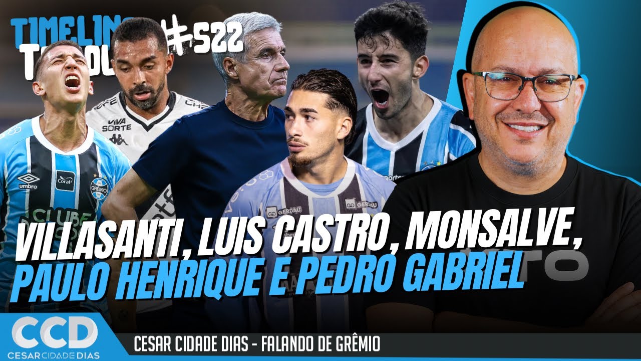 Timeline Tricolor #522: Villasanti, Luis Castro, Paulo Henrique, Pedro Gabriel e Monsalve