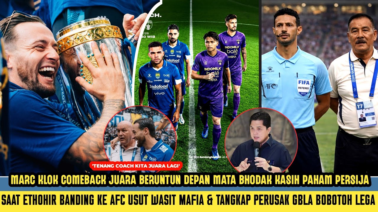 🔥COMEBACK JUARA! BHODAK Kasih paham Persija REMONTADA JUARA~EThohir sampai Banding AFC Bobotoh Lega!
